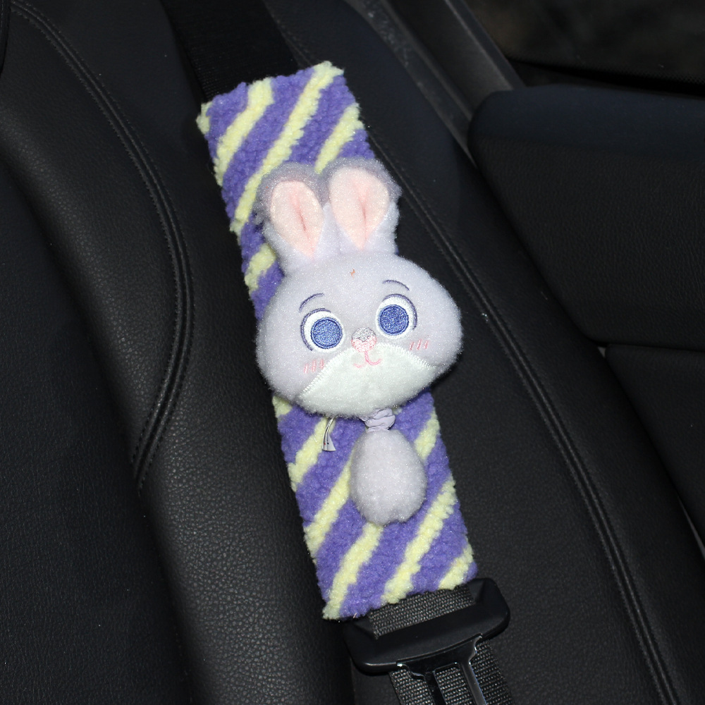 Protector de Hombro para Cinturón de Seguridad de Felpa Suave para Automóvil