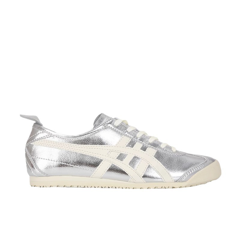 [Chao Bunan] Silver Horn King ~ Ghost Tiger Retro Color de cuero real zapatos deportivos casuales Agan zapatos de skate de mujer zapatos de entrenamiento de la ley