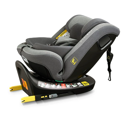 Ningbo Factory Newborn Child: Car child safety seat - gray-flagship-model-chinese-packaging