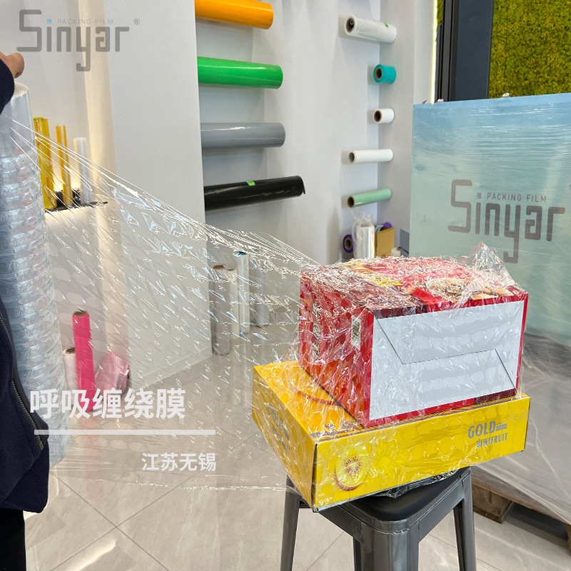 Film Transpirable para Envolver Frutas y Verduras, Perforado, Embalaje