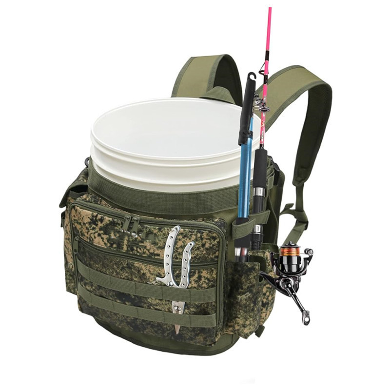 Nueva bolsa de barril de pesca bolsa de pesca de hielo al aire libre bolsa de equipos de pesca de anilla herramientas de alicates bolsa de espesamiento