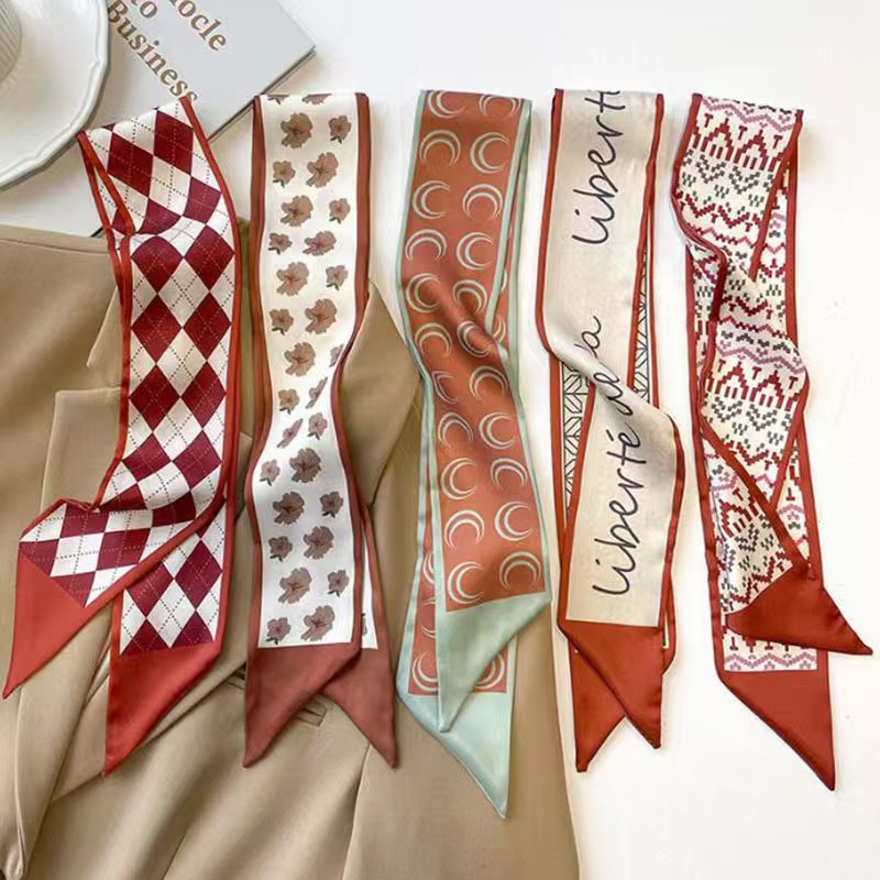 Fashion Cotton Printing Silk Scarves display picture 5