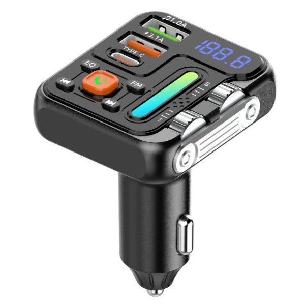 Новый Bluetooth автомобильный mp3FM-передатчик Bluetooth hands-free PD30W сверхбыстрая зарядка зарядное устройство заводское