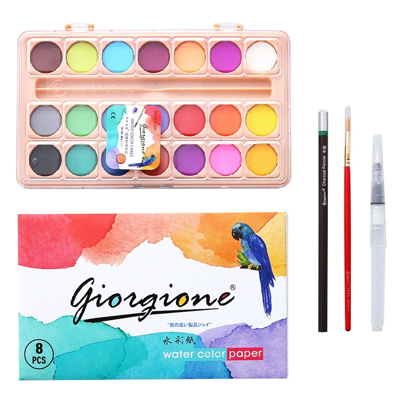 (Cross-border trading), pigment watercolour, children's set, for beginners, Amazon