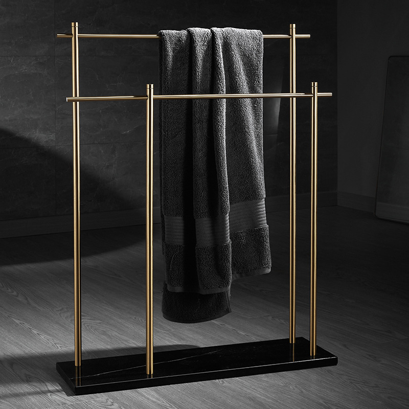 Bathroom Brass Marble Towel Rack Floor Coat Rack Bathroom Rack Towel Rack Toilet Towel Bar Bathroom Brass Marble Towel Rack Floor Coat Rack Bathroom Rack Towel Rack Toilet Towel Bar