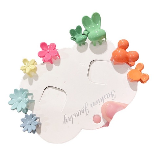 Children's grabber hairpin hairpin hair accessories wholesale rabbit new butterfly clip women's back head grabber small hairpin