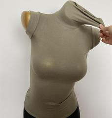 又純又欲的高領緊身顯胸大背心氣質包身彈力顯瘦無袖上衣夏裝女