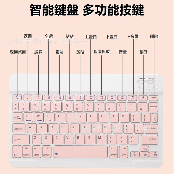 Spain Bluetooth Keyboard Germany, Thailand, Korea and Russia Cangjie Traditional Language Small Language Tablet Universal Keyboard
