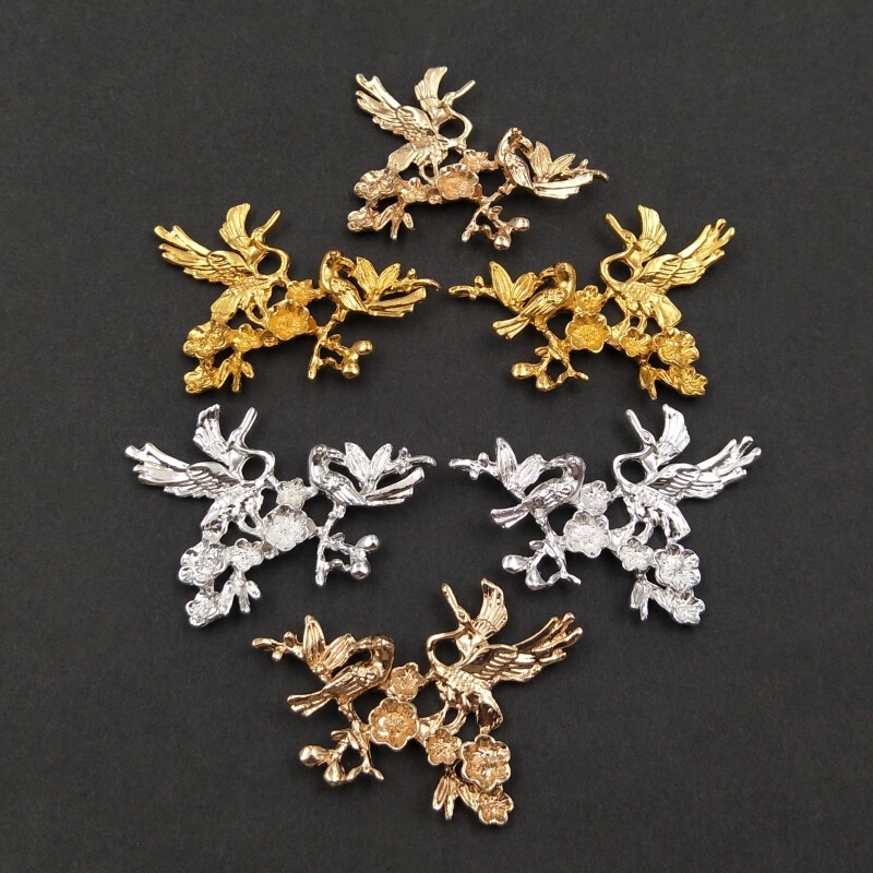 New bird ancient style hanfu jewelry accessories DIY handmade headdress accessories court ancient style headdress jewelry