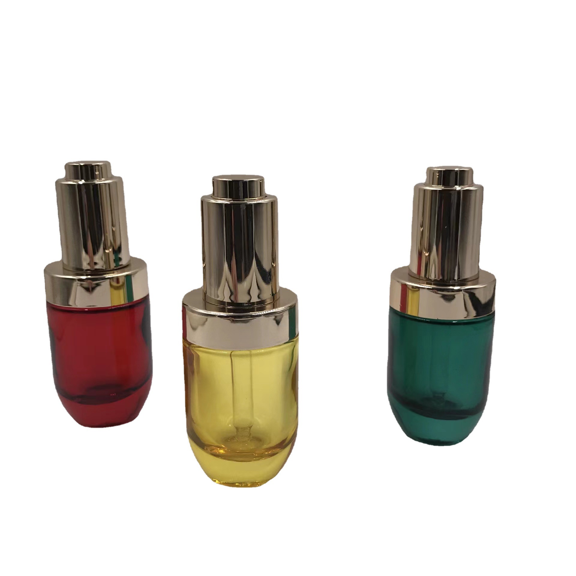 Botella de esencia de aceite de semilla de Camelia de alta gama 30ML botella de líquido original botella de aceite esencial botella de vidrio cosmética Cuidado DE LA PIEL Material de embalaje