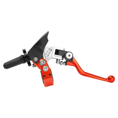 optional, Motorcycle Safety Supplies - long-labor-saving-360-forged-clutch-orange-fcl-090405