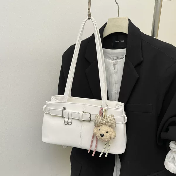 Simple retro underarm bag for women, 2026 spring new model, high aesthetic value, commuter Korean style ins fashion shoulder bag