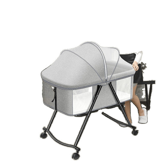Baby Crib Removable Portable Baby Bed Multifunctional Foldableable Bb Bed Newborn Crib Cradle Bed