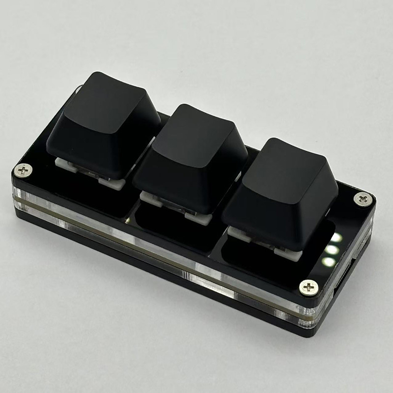 Small Keyboard Mini Keyboard 3 Keys Copy and Paste One-Click Password Custom Shortcut Keys Sayodevice