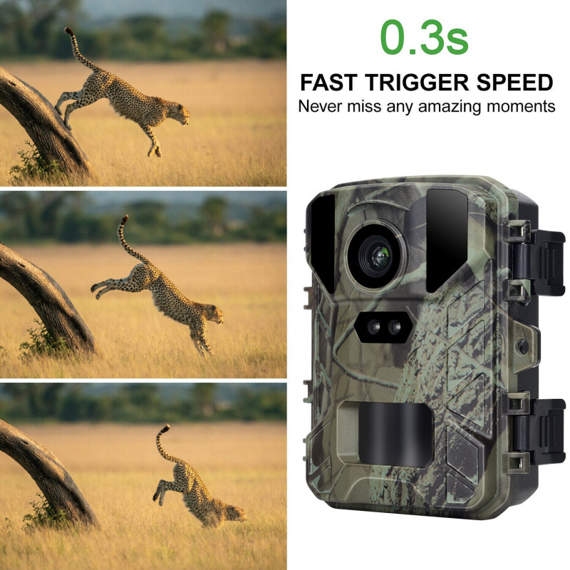 Mini Hunting Trail Camera 50MP 4k Outdoor IP65 Waterproof Wild Camera Photo Trap With Night Vision 3
