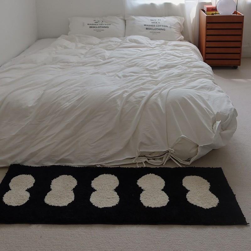 Modern creative non-slip carpet for living room for bed for home use