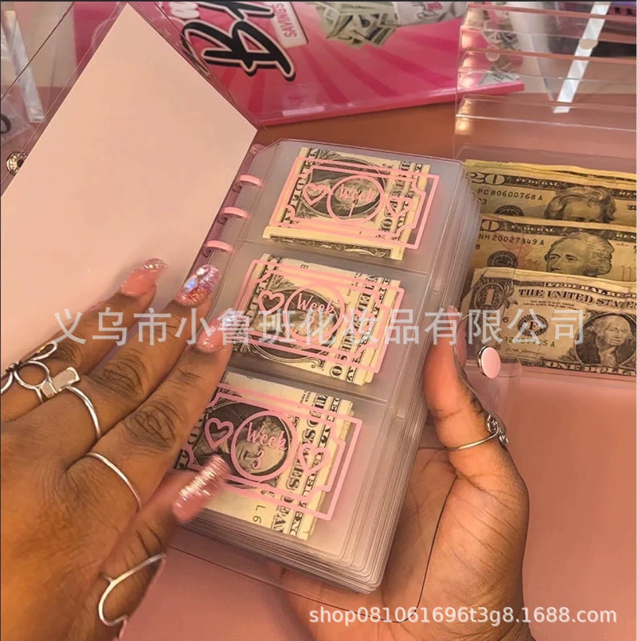 100 Envelope Binder 52-Week Savings Book The 100 Envelope challenge Money Saving Challenge