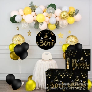 BX005 Amazon с днем ​​рождения 30 -й день рождения.