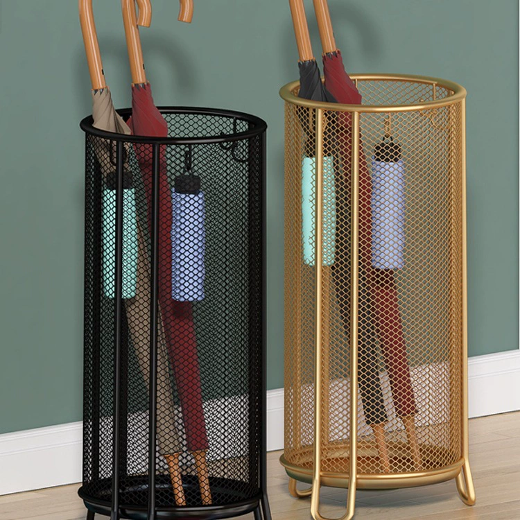 Стеллаж для хранения зонтов, ведро для зонтов, бытовая дверная вешалка для зонтов, коммерческая подвесная вешалка для зонтов, большая вместимость