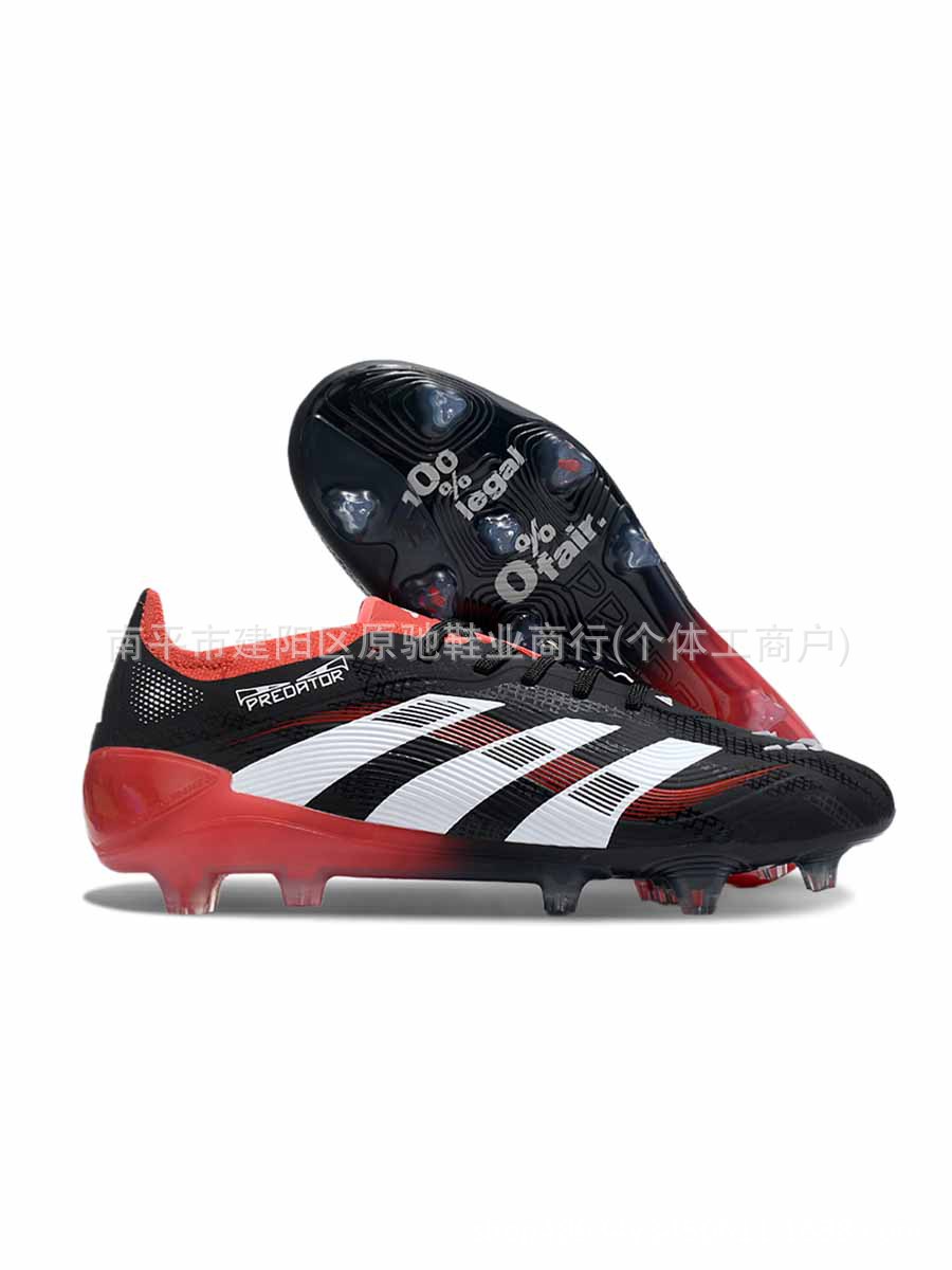 Fábrica de Putian al por mayor nuevo falcón 25 + zapatos de fútbol FG con cordones de zapatos de entrenamiento de competencia Predator para hombres y mujeres