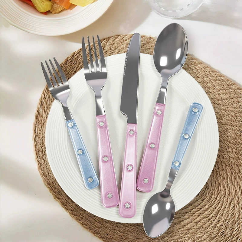 Элитная брендовая скандинавская посуда для дома нержавеющая сталь, набор, полный набор, оптом