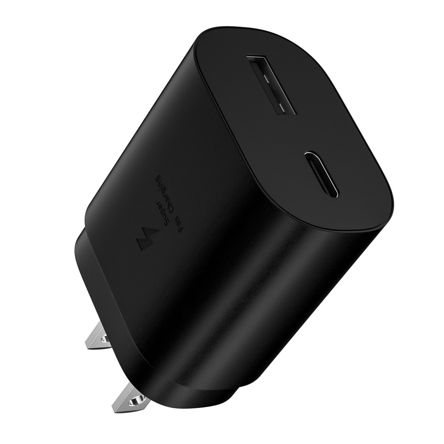 Us standard 25wa+c fast charging charger