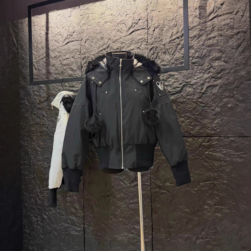 High Version ~ Mengjia 2025 Autumn and Winter New Product Mengjia Gold Scissors 03 Flight Jacket Couple Short down Jacket