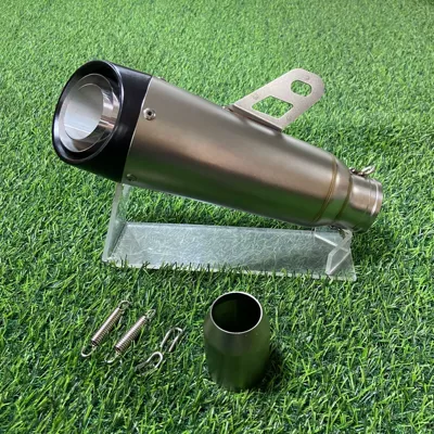 Motorcycle exhaust pipe | Race 800 250SR 450SR - three-layers-of-titanium-blackheads-51mm