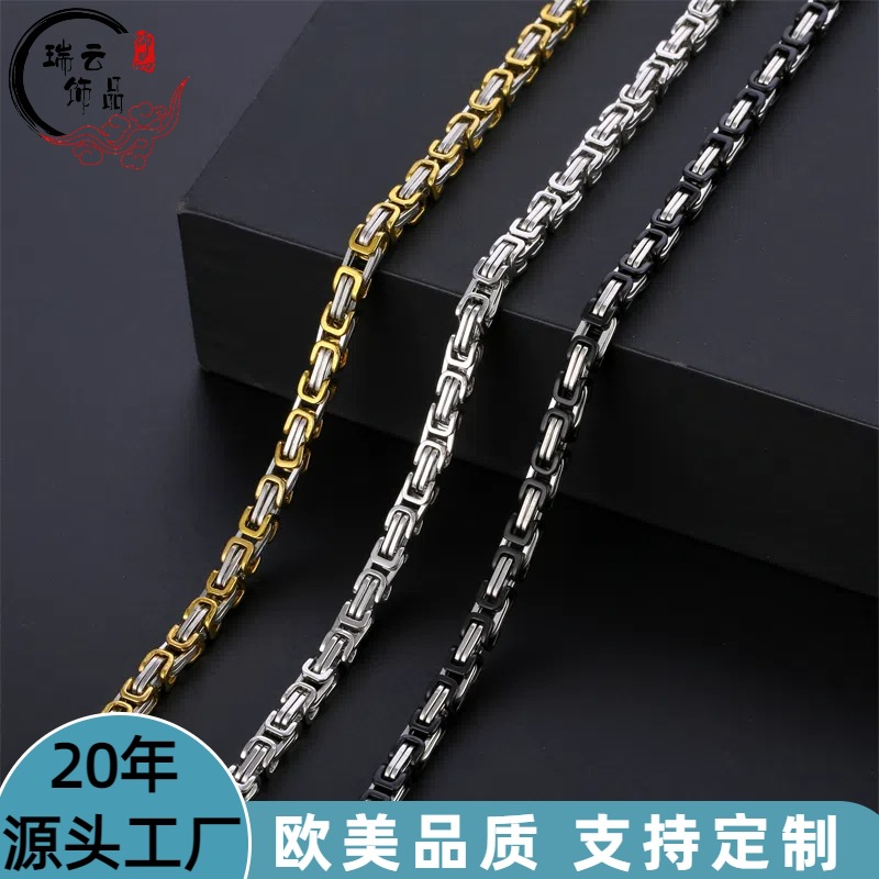 Fashionable necklace stainless steel