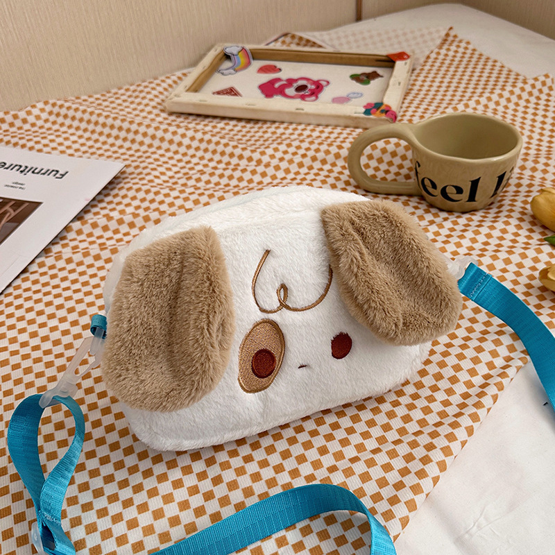 かわいいぬいぐるみ小さなバッグ修理犬バックパック 2025 ロリータソフトガールバッグ小さなスクールバッグ漫画学生小さなバックパック|undefined