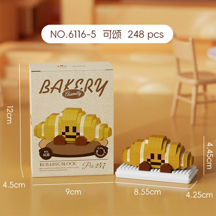 Mini Building Block Set — Realistic Milk Tea Micro Constructor Toy with Minifigure, Multiple Themes
