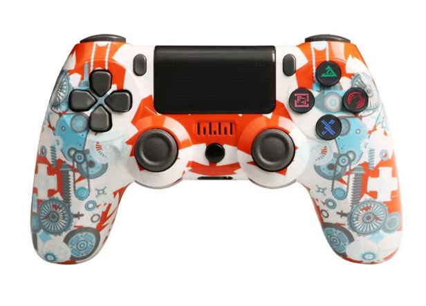 Control Inalámbrico de Juego P4 PC360 PS3 de ABS con Vibración, Luz RGB para PC y PS4