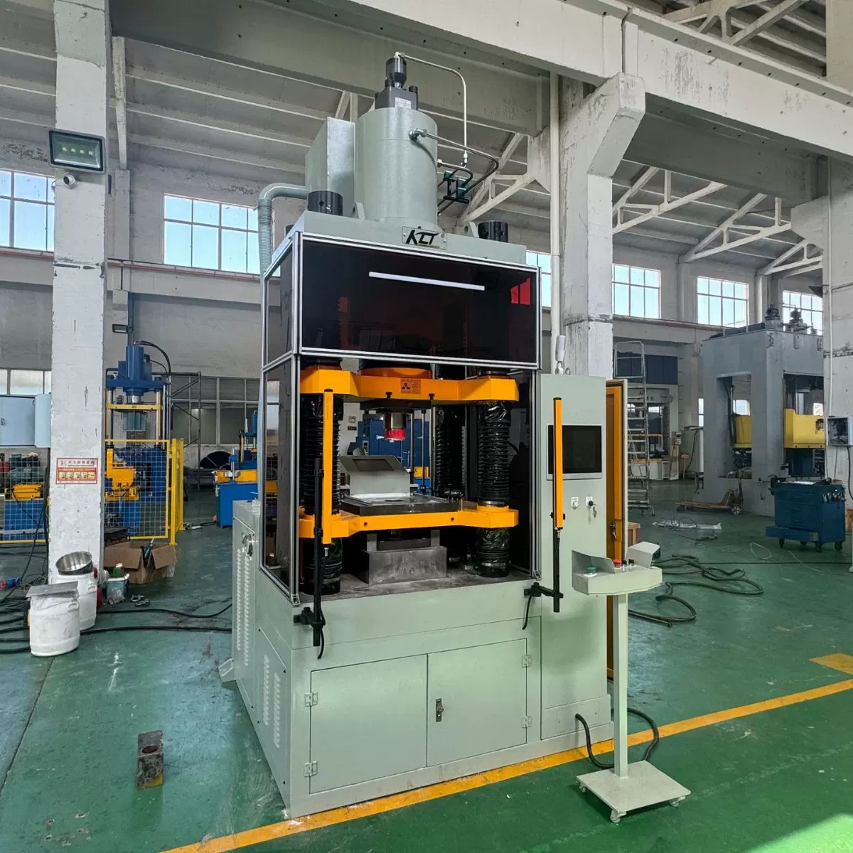 厂家定制40吨陶瓷粉末成型机 压力精度±1% 位移精度±0.01mm