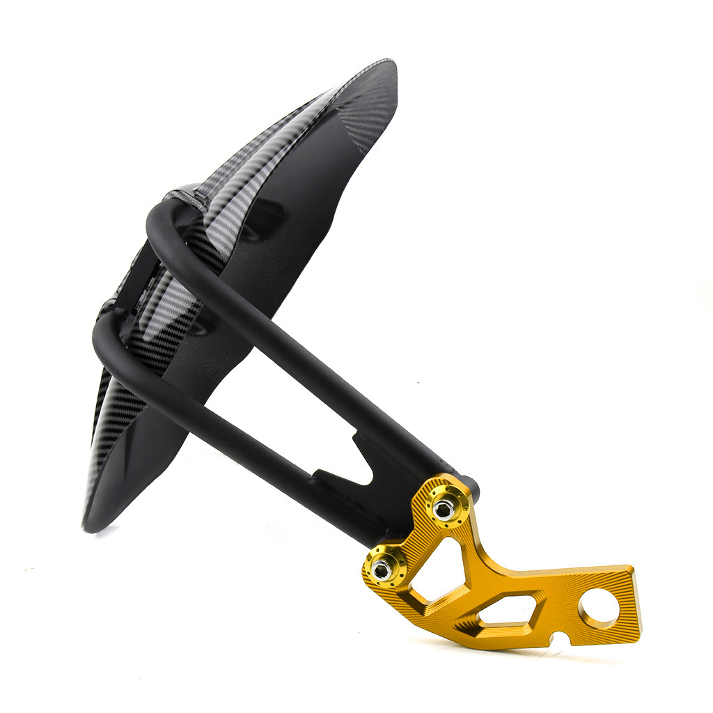 Adecuado para Honda X-ADV750 motocicleta fibra de carbono transferencia agua impresión rueda trasera guardabarros a prueba polvo aleación Aluminio respaldo