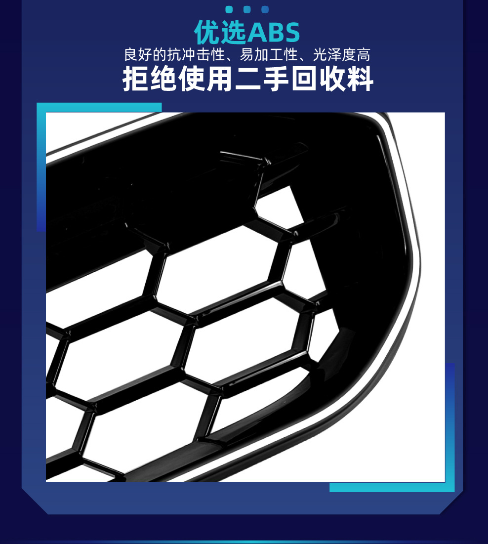 Suitable for BMW 3 Series G20 G21 2023+ with starry sky flowing LED light-up meteor grille modification