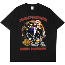 美国创作歌手巴瑞·曼尼洛 Barry Manilow人物设计T恤男女同款ins