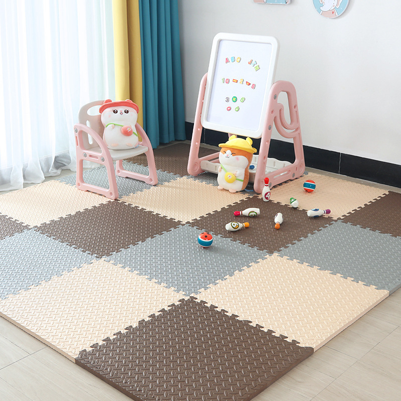スプライスフォームフロアマット、子供用クロールマット、厚みのある家庭用マット、寝室の畳フロアマット、パズルクロールマット|undefined
