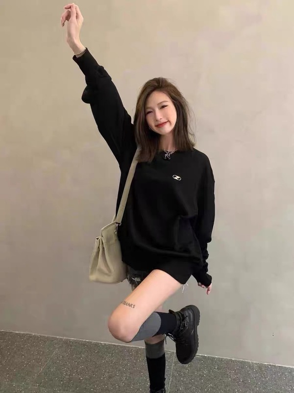 跨境爆款WE11立体印花小熊休闲宽松情侣T恤男女同款卫衣外贸批发|undefined
