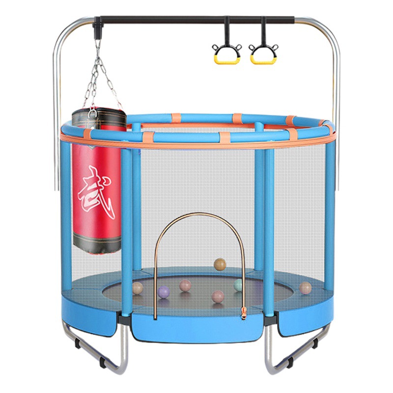 Trampoline Fitness Home Children's Indoor Jumping Bed Children's Rubbing Bed Adult Sports Weight Loss Small Jumping Bed