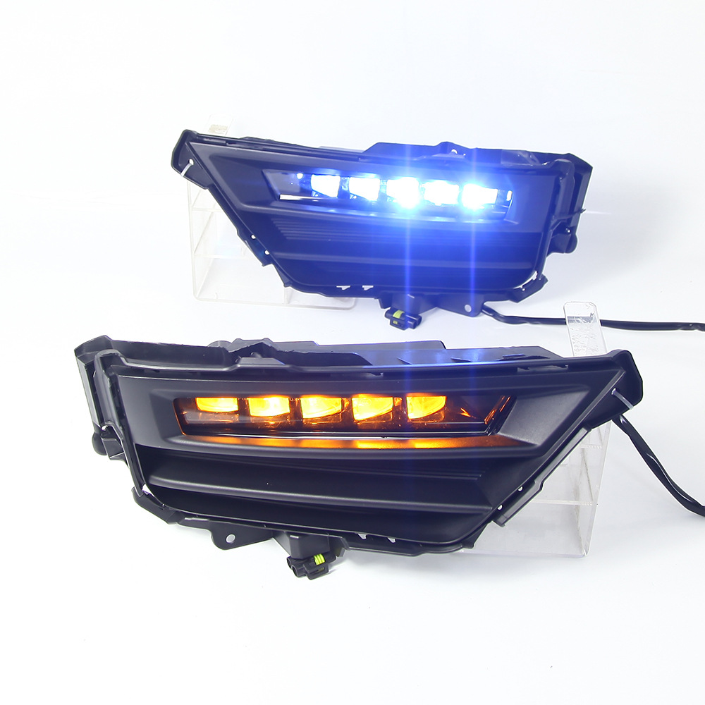 Adecuado para luces antiniebla Honda CRV 20-22 luces antiniebla LED luces de circulación diurna 21CRV 3 colores