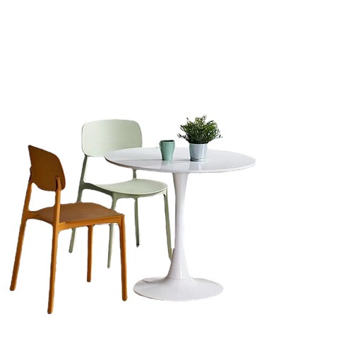 Thickened plastic stools, thickened household back chairs, adult plus size dining tables and chairs, small back chairs, plastic chairs