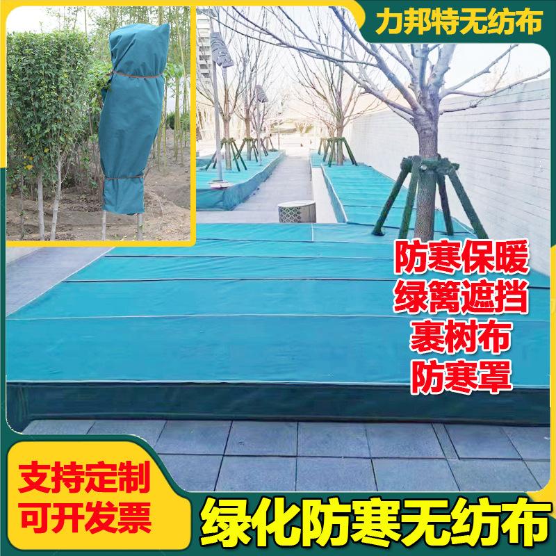 防寒无纺布绿化防寒布保温风挡无纺布果树防寒苗木越冬防霜冻布