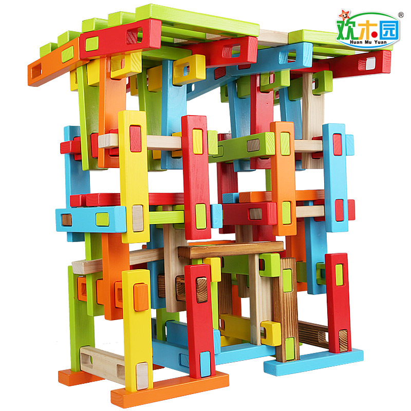 Bloques de construcción de bloqueo de color variedad de construcción interior empalme bloques de construcción carbonizados Kindergarten hebilla sólida bloques de construcción grandes