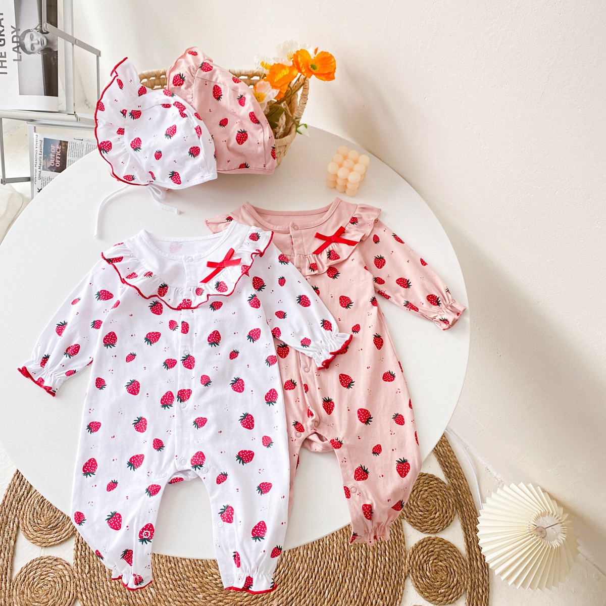 Cotton bodysuit girl's