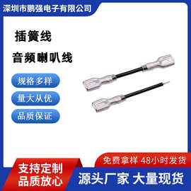 端子连接线2.8/4.8/5.2/6.3带锁护套喇叭线开关线电源线电线