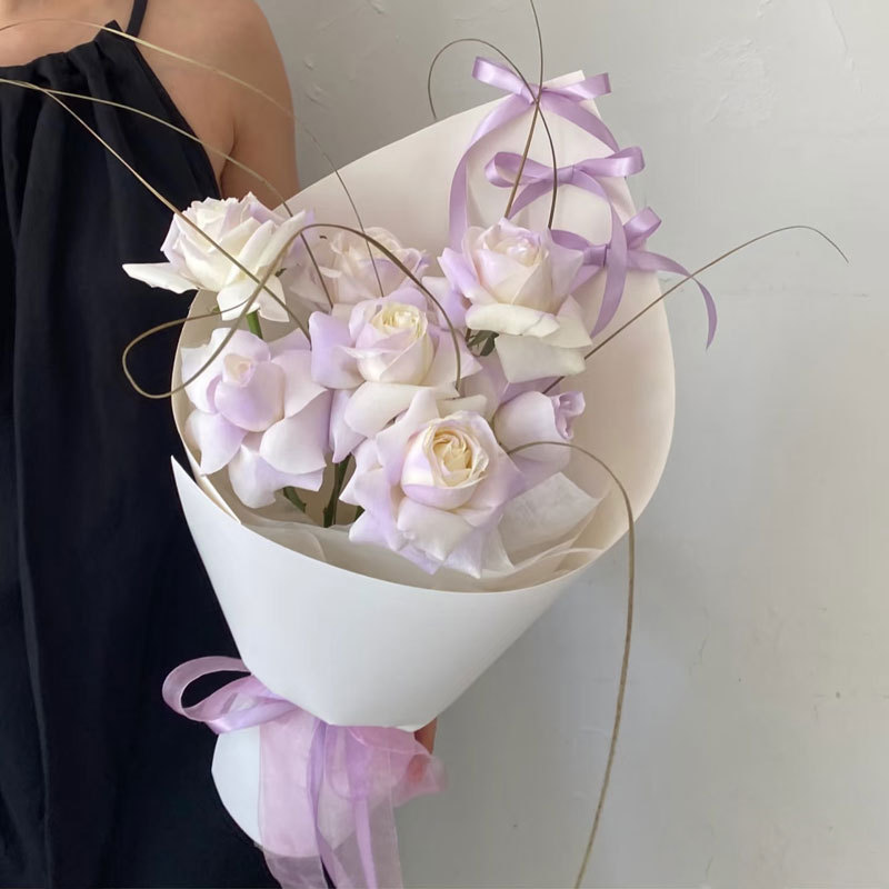 Xiyou net rojo ballet duro engrosado kraft cinta ramo de flores papel de envoltura hecha a mano DIY material de embalaje de flores