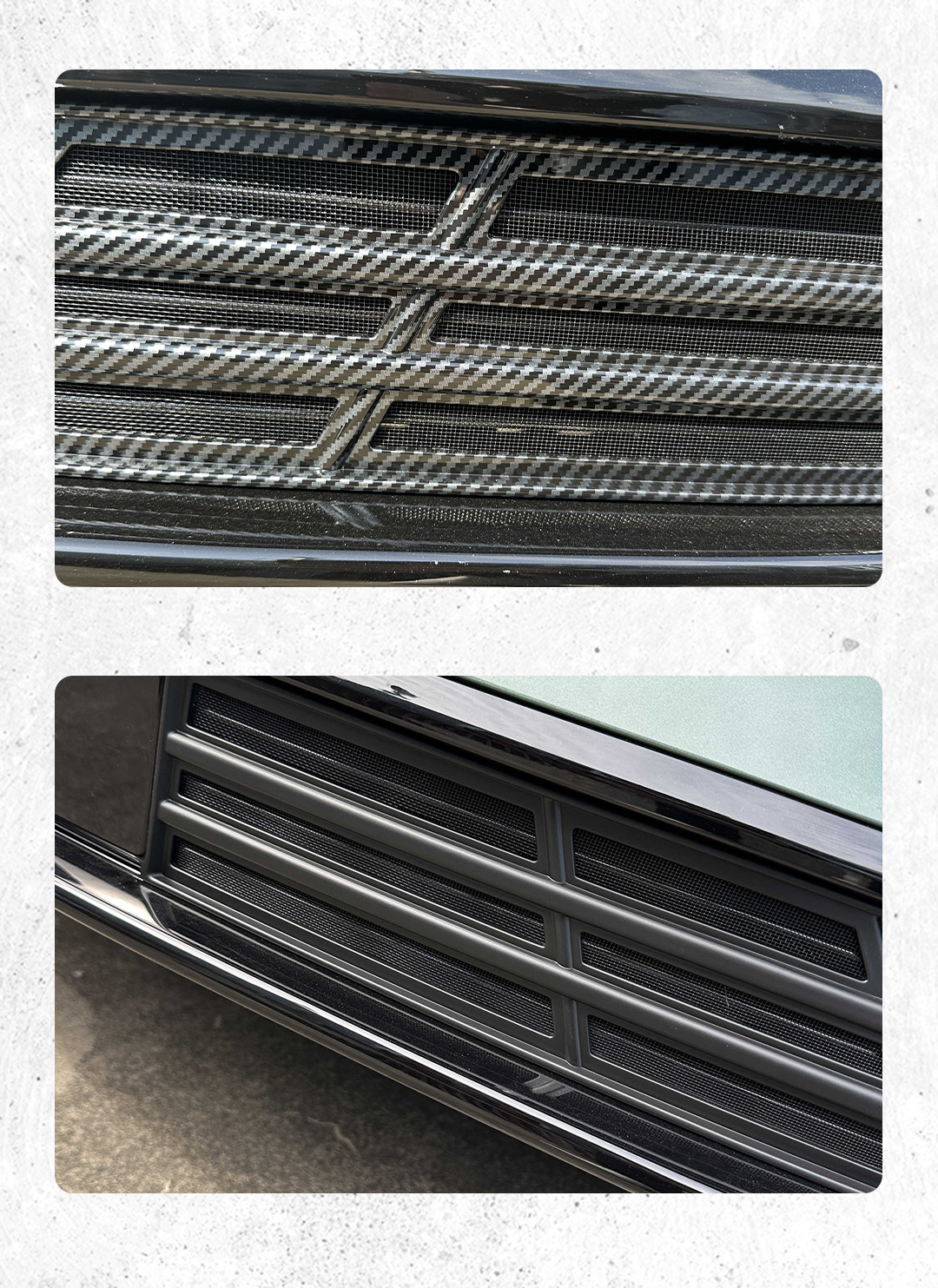 Suitable for Zeekr X: Insect-proof net, car-specific protective decorative accessories, grille cover, radiator protection, and modification kit
