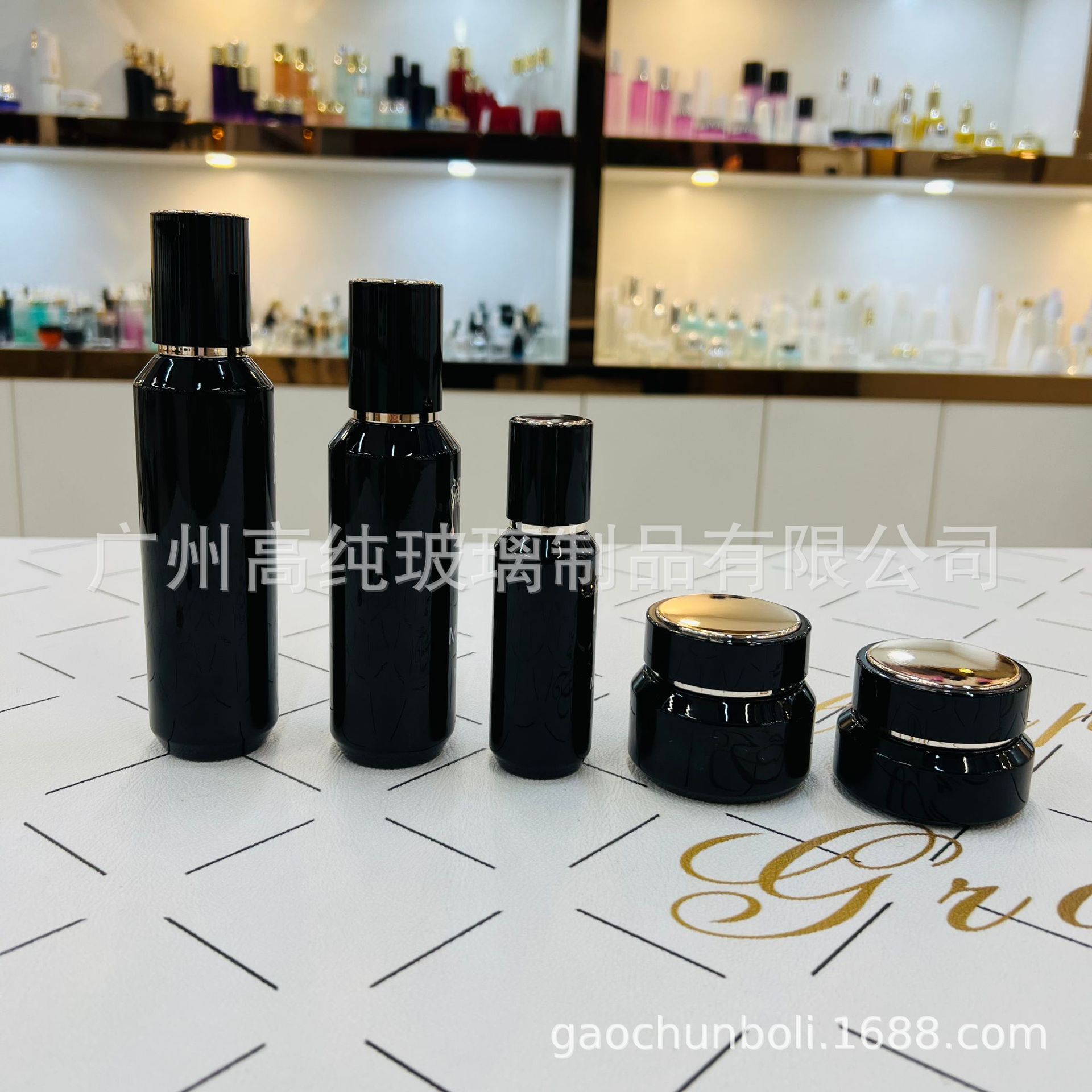 化妆品玻璃套装瓶(GS-22)