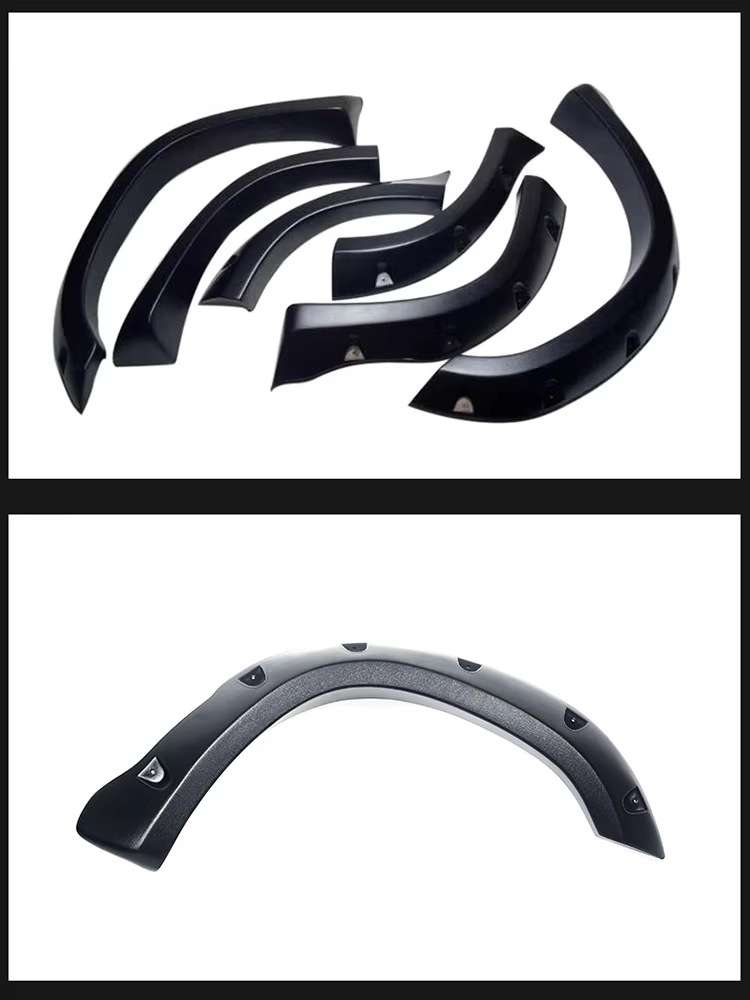Suitable for Mitsubishi Pajero V31 Black King Kong widened fender flares ABS off-road modified mudguard 4X4 widened fender flares