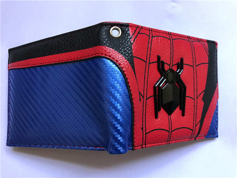 Estudiante de los hombres y las mujeres corto de metal monedero titular de la tarjeta